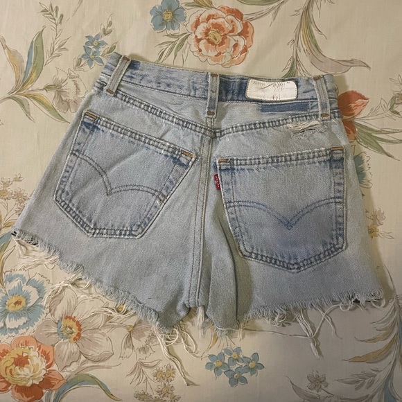 Re/Done denim shorts - Picture 3 of 6